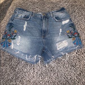 Jean shorts